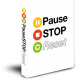 Pause Stop Reset